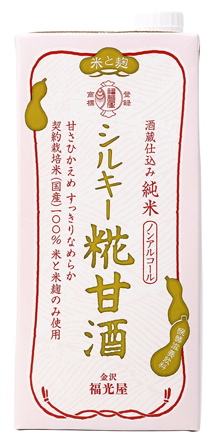 Amazon.co.jp: 福光屋 酒蔵仕込み 純米 シルキー糀甘酒（1,000mL 1本
