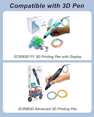 Miniatura 3 de Cargador de bolígrafo SCRIB3D compatible con bolígrafo de impresión 3D SCRIB3D P1 con pantalla, bolígrafo de impresión 3D avanzado, bolígrafo 3D