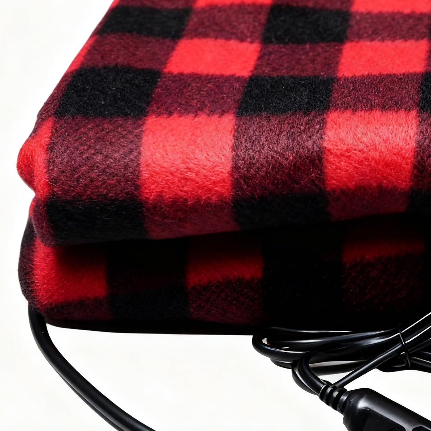 Electric Blanket for Car 3 Levels Auto Off Beddings 12V Heating Throw Commuting Camping Road Trips Family Outings Women Adults Elderly