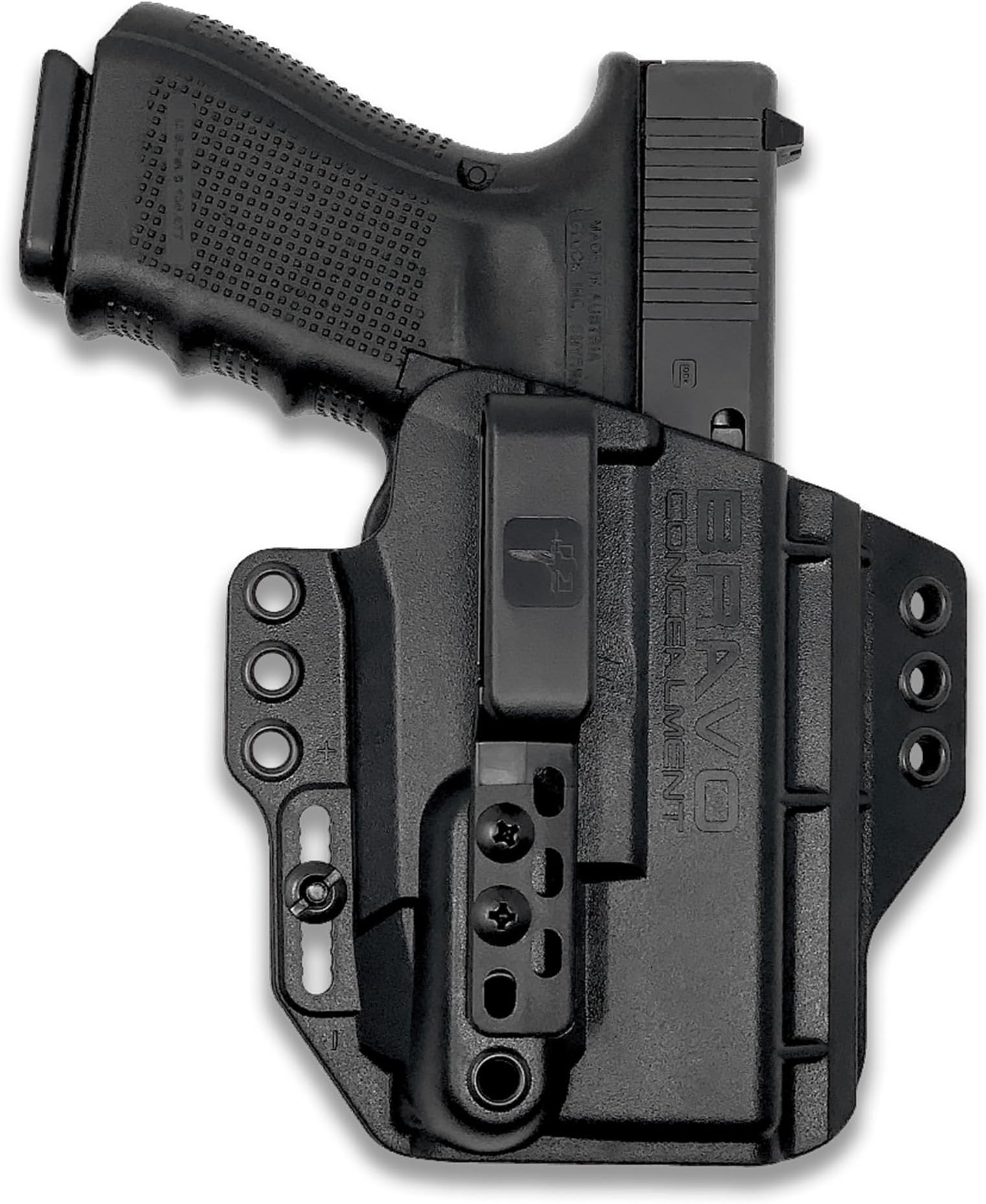 Holster for Glock 19 23 32 19X 45 19MOS 19M with Streamlight TLR-7A - IWB Holster for Concealed Carry - Inside the Waistband - Comfort and Concealment - EDC - Pistol Holster - Gun Holster