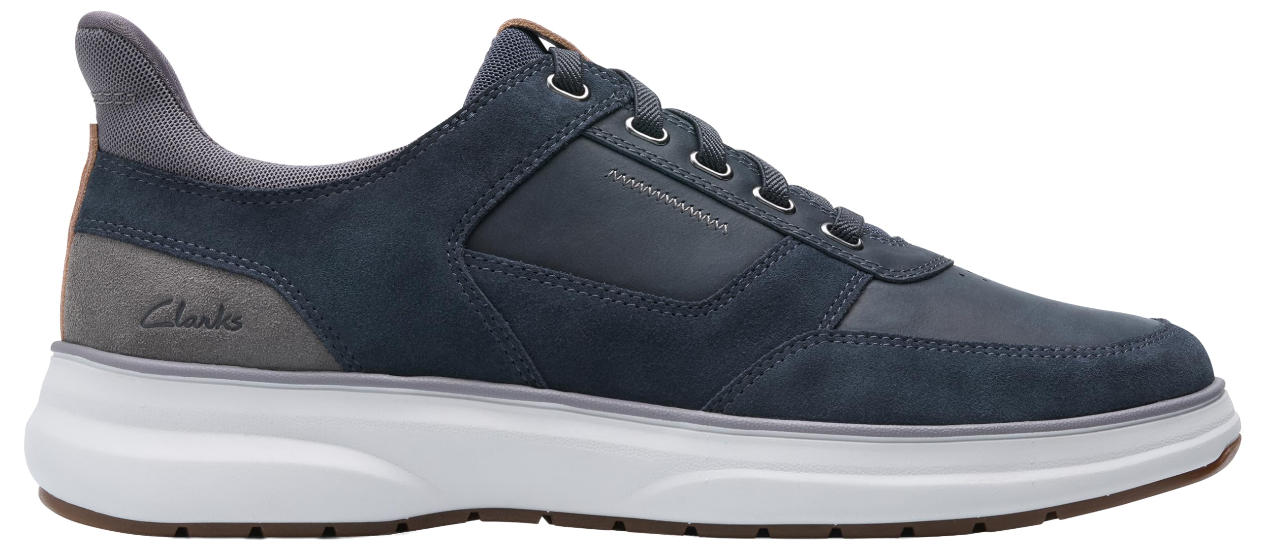 Clarks Mullan Easy Mens Navy Combi, 12