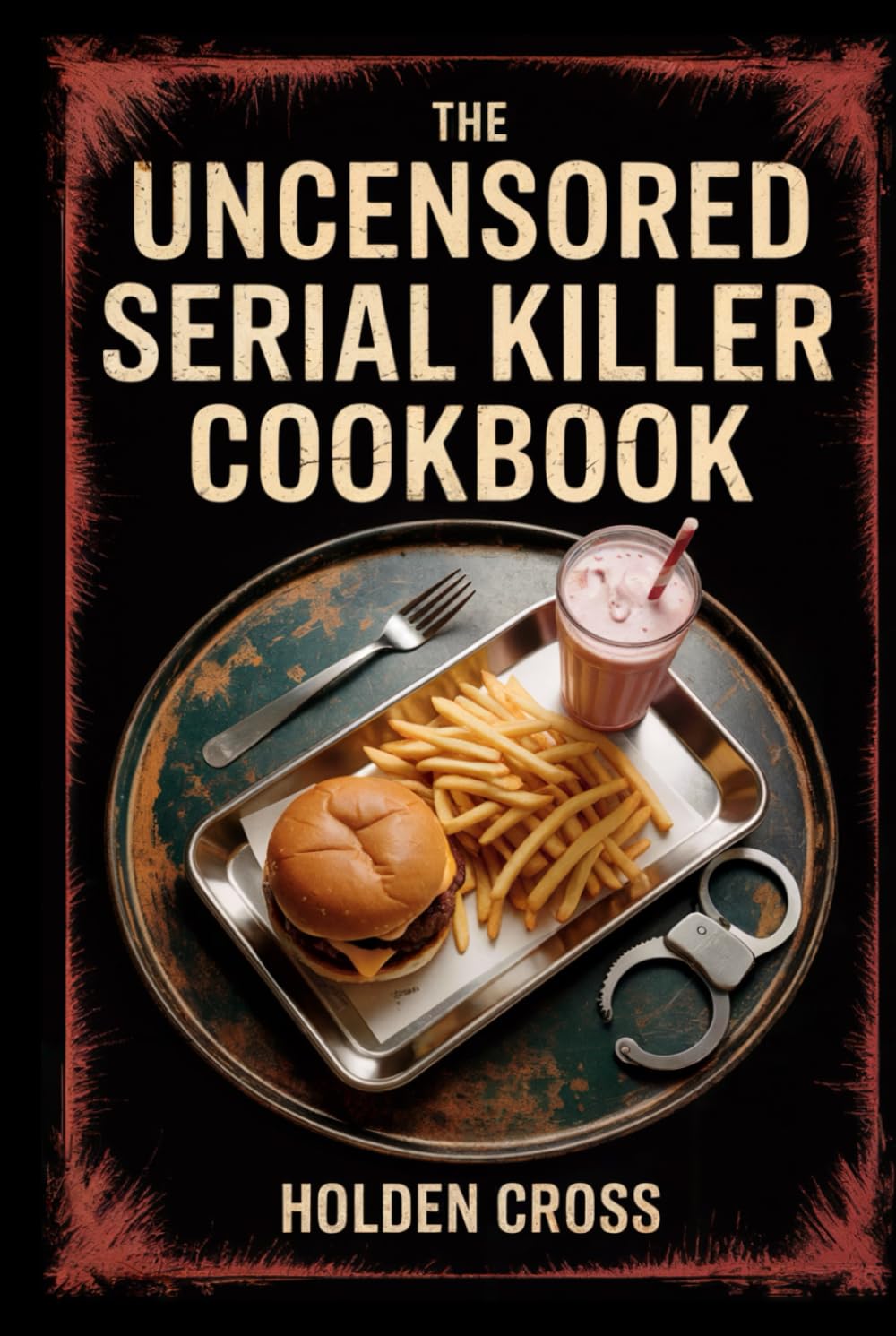 Murder Mystery Party Gift, The Uncensored Serial Killer Cookbook: True Crime Trivia, Death Row Last Meals, and Dark Recipes for Adults      Hardcover – December 10, 2025