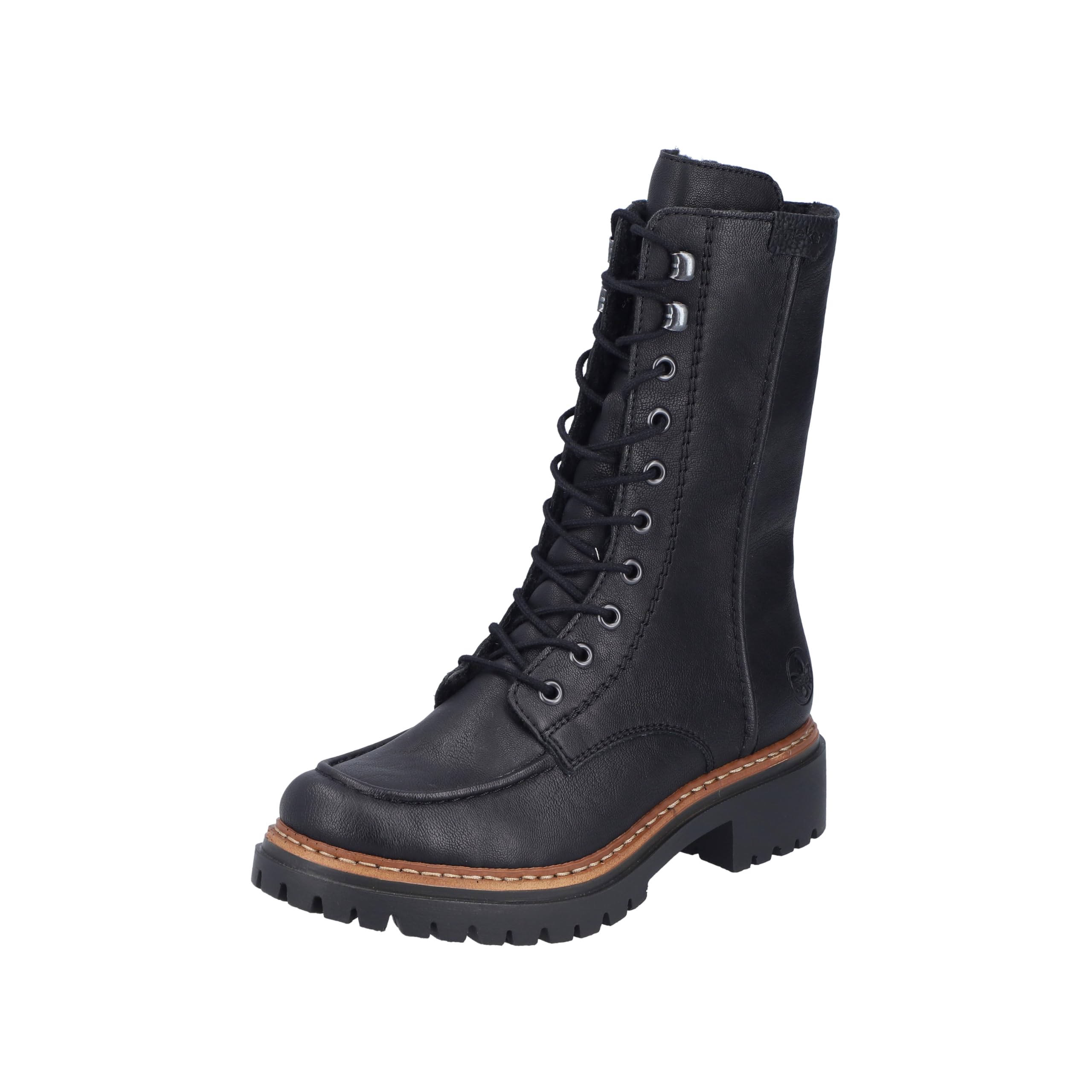 Rieker Women's 72616 Lace-Up Boots, Black 00, 7.5 UK