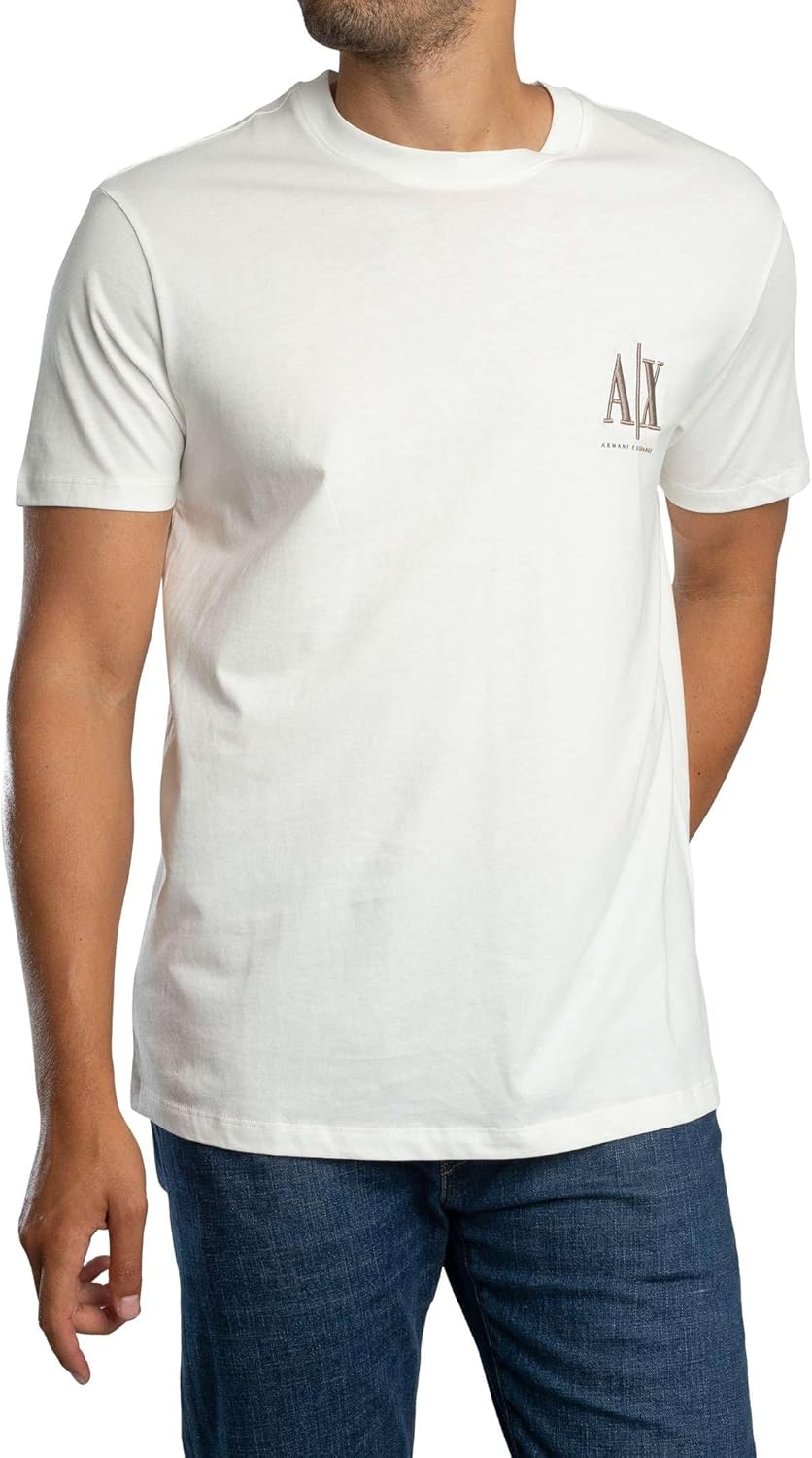 Armani Exchange Men's Chest Icon Logo Tee