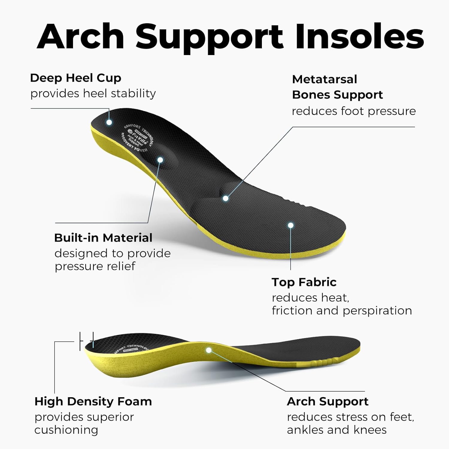 FitVille Men's Extra Wide Walking Shoes, Hook and Loop Comfortable Leather Business Shoes, Orthopedic Diabetic Shoes Dress Sneakers for Edema and Swollen Feet - Image 5