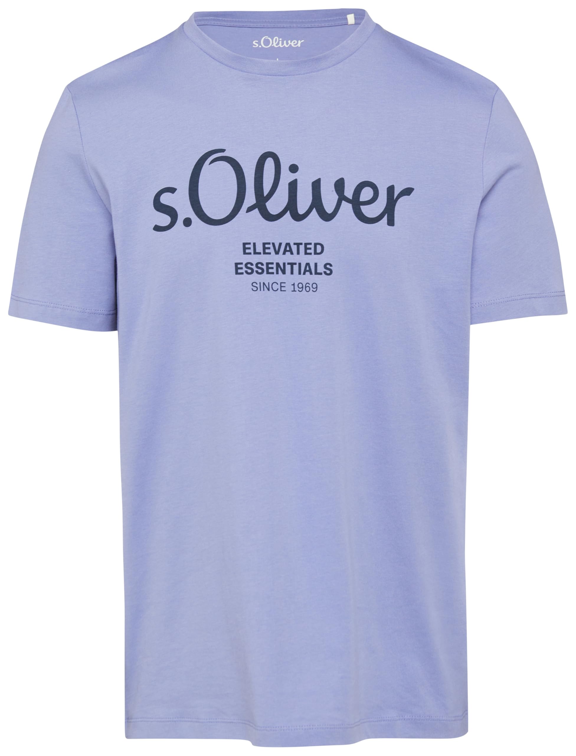 s.Oliver Mens Logo Print T-Shirt