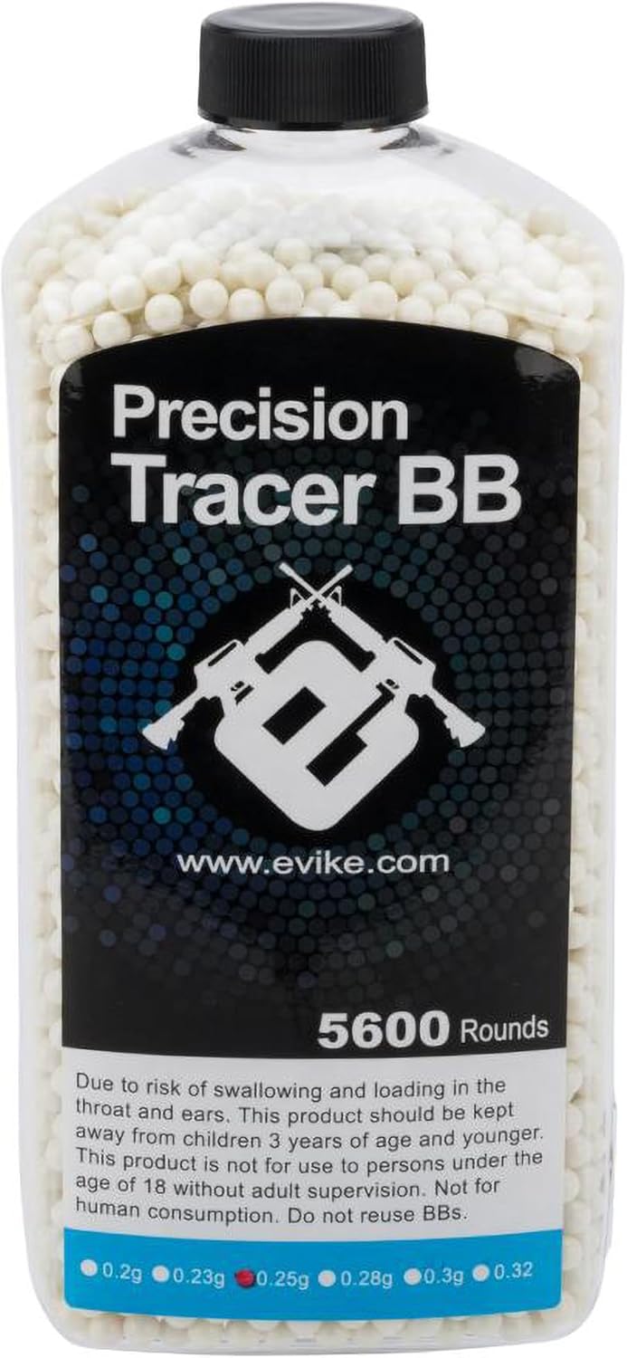 Evike Airsoft - Match Grade 6mm Airsoft Glow in The Dark BBS