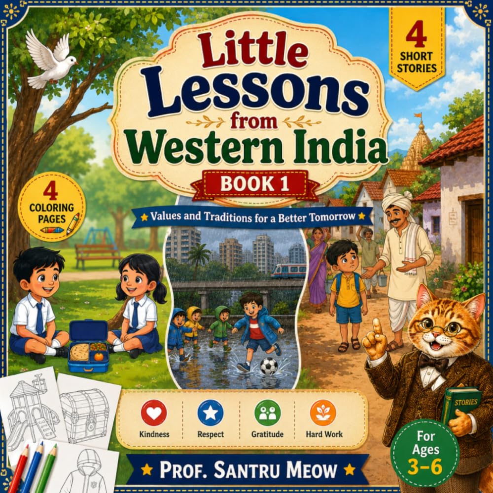Little Lessons From Western India Book 1: Values and Traditions for a Better Tomorrow