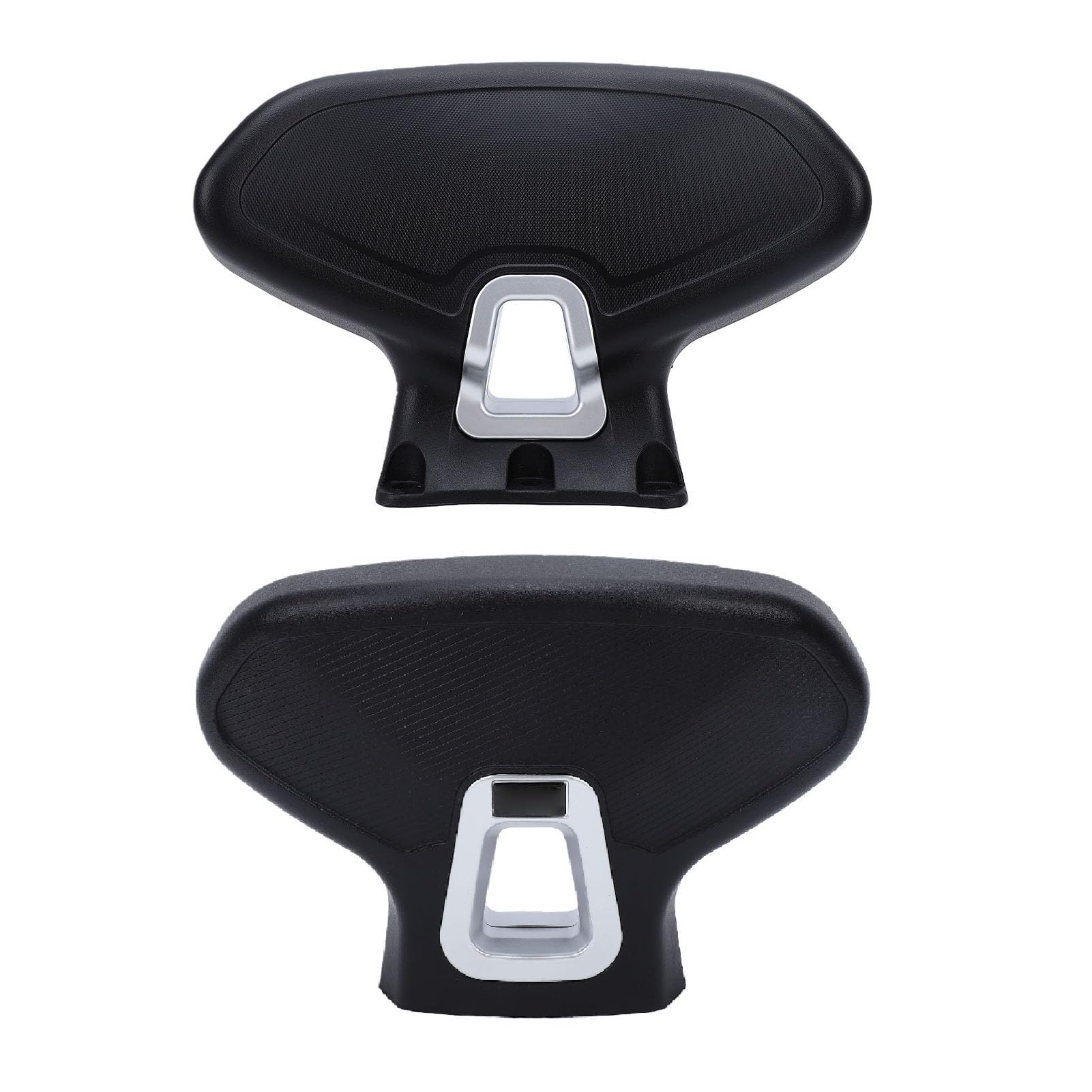 Sxhlseller Schienale per Moto, Cuscino Schienale Passeggero con Base in Lega di Alluminio, Posteriore per Moto Impermeabile Ad Alta elasticità per ADV160 ADV350 ZONTES 368G