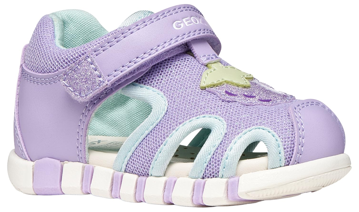 Geox Boy's Girl's B Sandal Iupidoo Gir, Lt Lilac, 8.5 UK Child