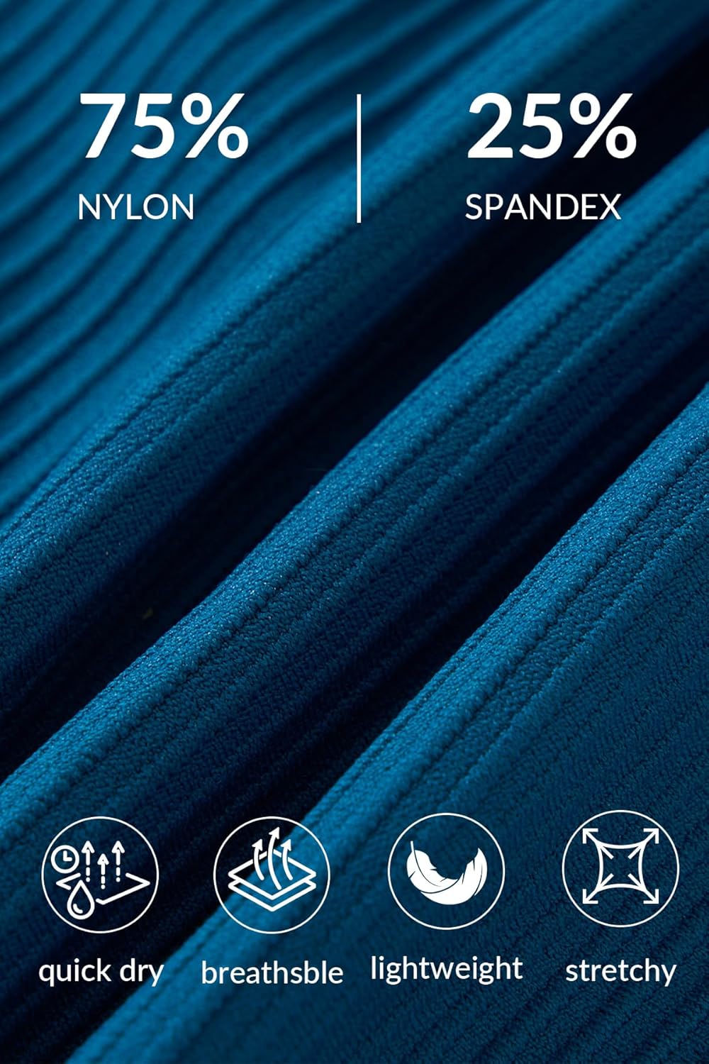 Aqua Eve Women Ribbed Bikini Set - Triangle Two Piece Swimsuit Scalloped Bikini 2025 Low Rise Bathing Suit - Image 4