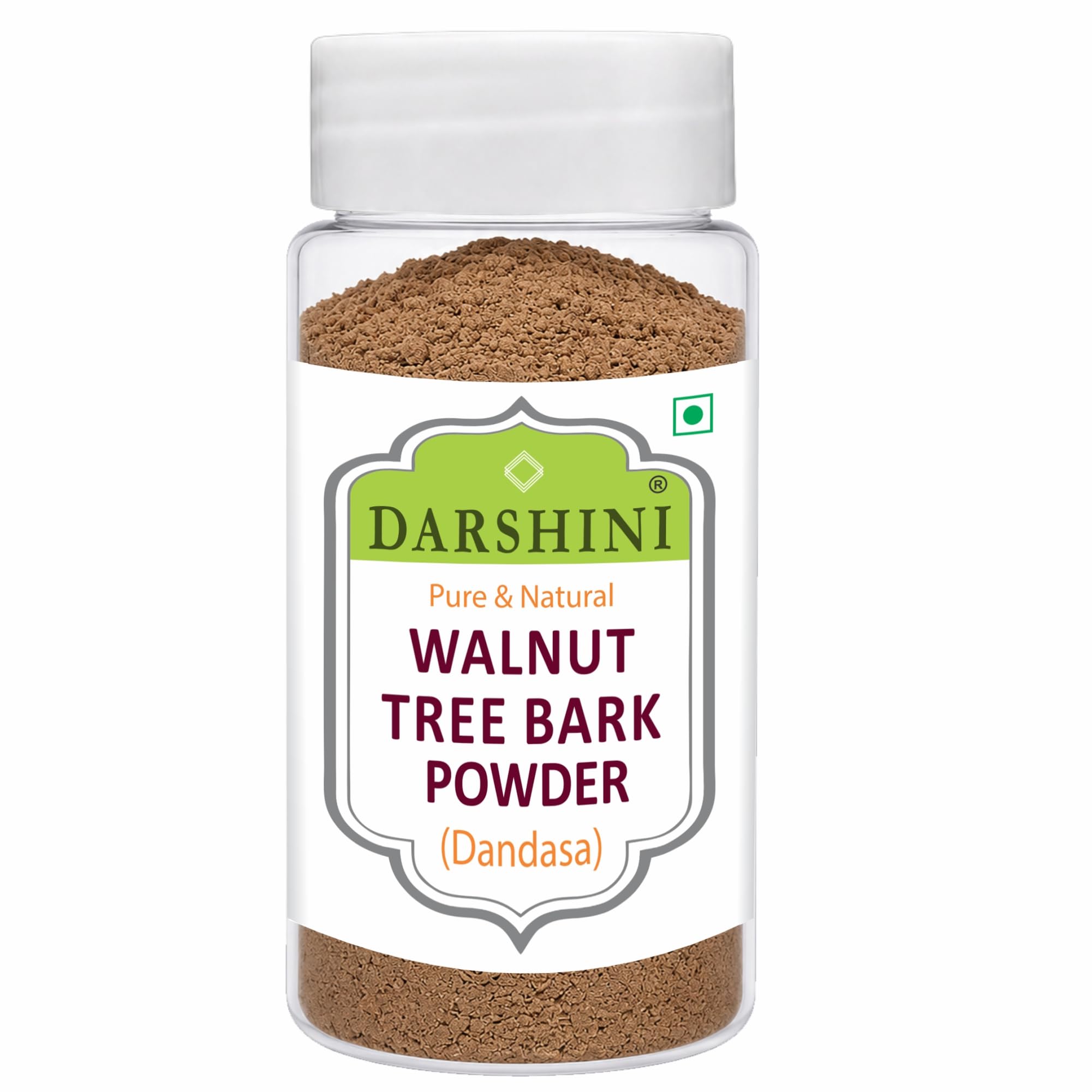 DARSHINI Walnut Tree Peel Powder 40g | Akhrot Chhal Powder | Dandasa | Walnut Bark Herbal Formula for Traditional Dental Care, Teeth Whitening, Datun, Gum & Oral Health and Bad Breath-image-27