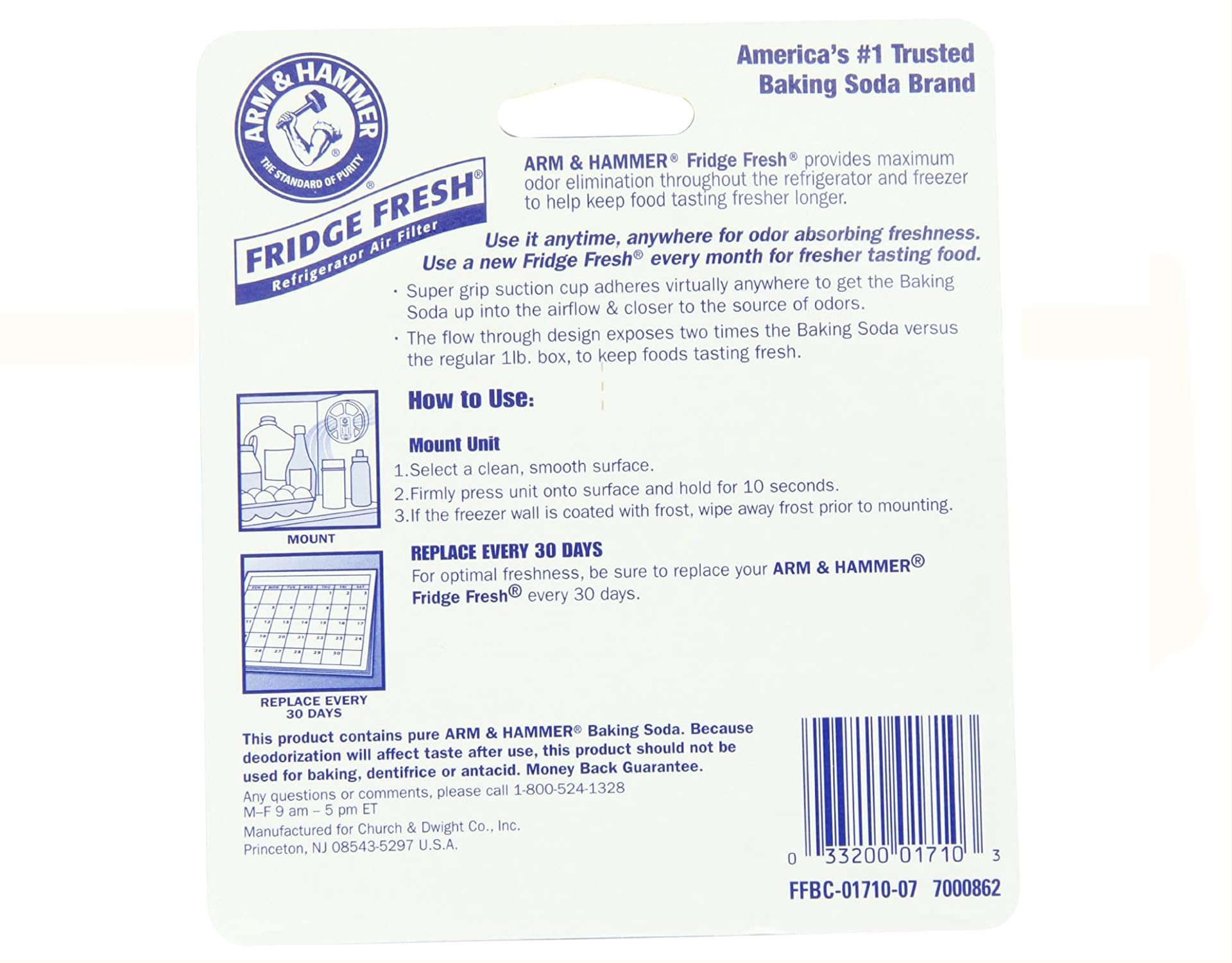 Arm & Hammer Fridge Baking Soda - Freshness -5 Arm & Hammer Fridge Baking Soda - Freshness -5