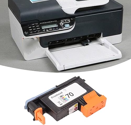 Miniatura 2 de Zerodis Tóner de tinta, 72 cabezales de impresión de repuesto de resolución clara estable para Designjet Z2100 Z3100 Z3200 Z5200 Z5400 Cabezal de