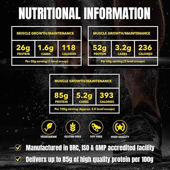 Time 4 Nutrition Whey Protein Professional Time Release Grass Fed Native Whey Protein Concentrate, Partially Hydrolysed Isolate & Micellar Casein (Vanilla Ice Cream, 1.8kg Bag)