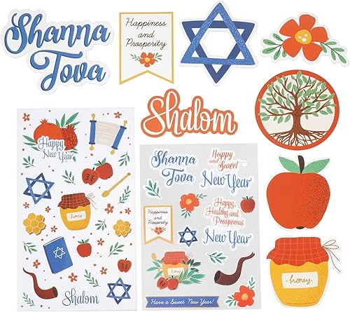 Pegatinas navideñas Rosh Hashanah por Recollections