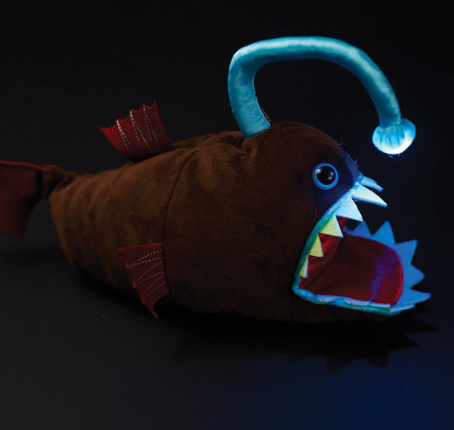 Manhattan Toy Luminellies Ansel Anglerfish Hand Plush Puppet