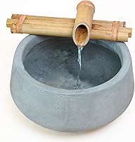 Vista 7 de Bamboo Accents Kit de fuente Zen – Tres brazos, bambú resistente a la división para bricolaje interior/exterior – para contenedores grandes