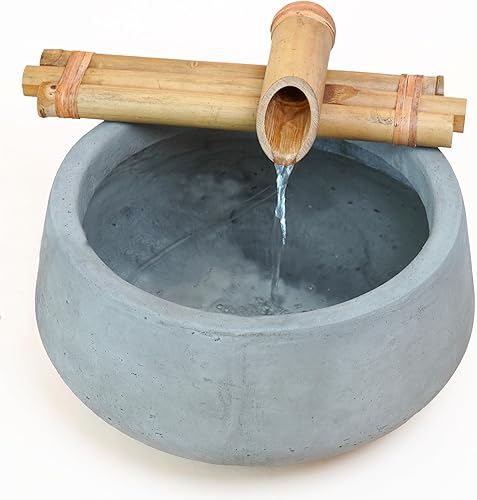 Miniatura 7 de Bamboo Accents Kit de fuente Zen – Tres brazos, bambú resistente a la división para bricolaje interior/exterior – para contenedores grandes