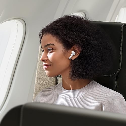 Miniatura 7 de 1 Hora Auriculares inalámbricos Bluetooth 5.3 con graves profundos, sonido premium con estuche de carga de micrófono para iPhone, tablet, Android,