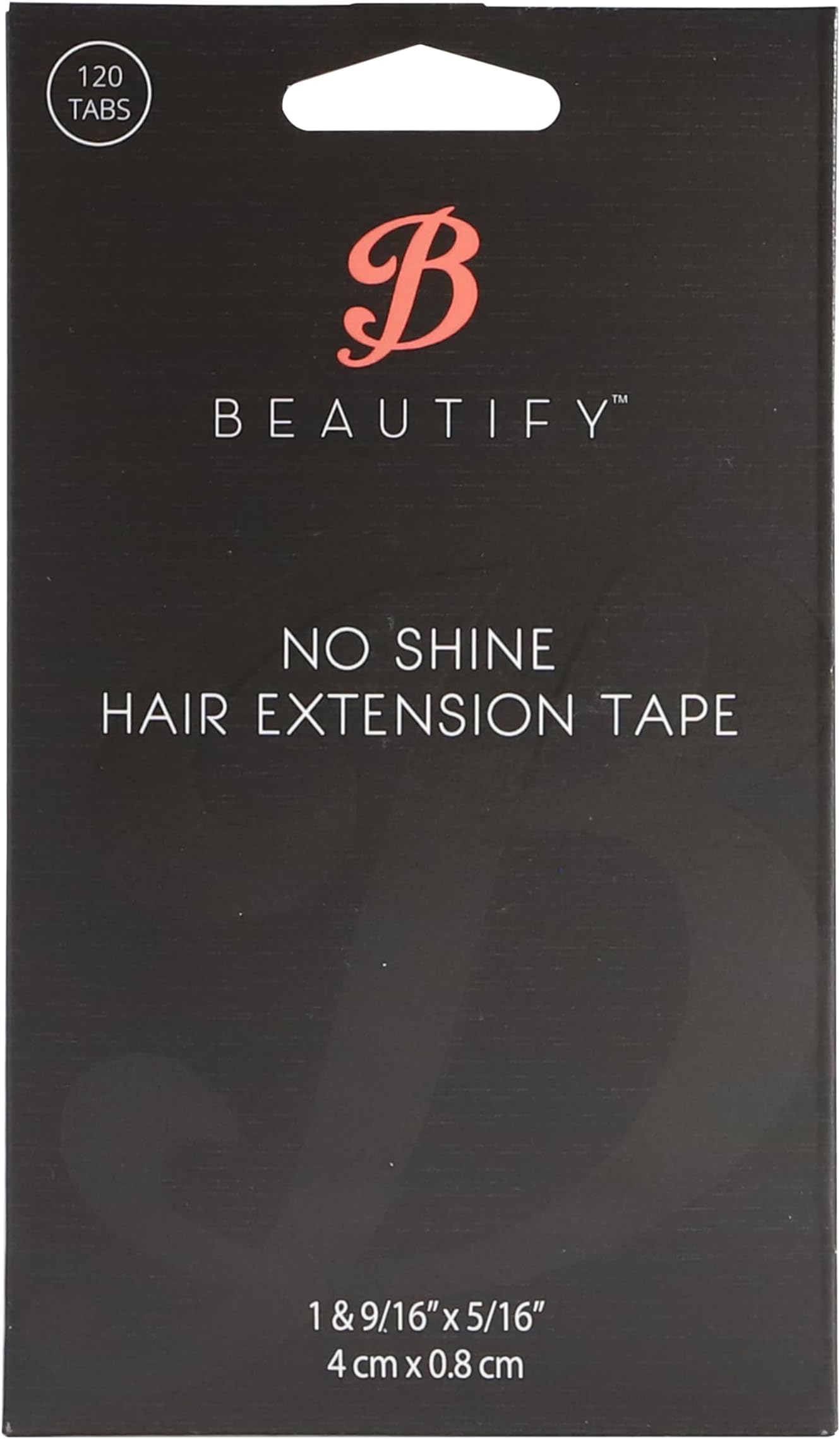 Walker Tape Beautify - No Shine - Hypoallergenic Double Sided Hair Extension 4 cm x 0.8 cm, 120 Pre-cut Tabs