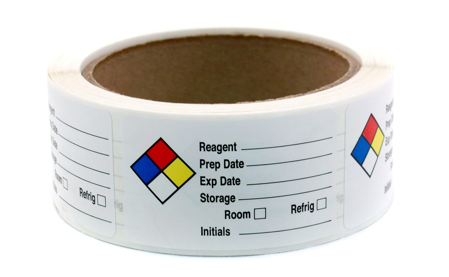 ChromaLabel HMIG Safety Labels Reagent Writein, 1.5 x 2.