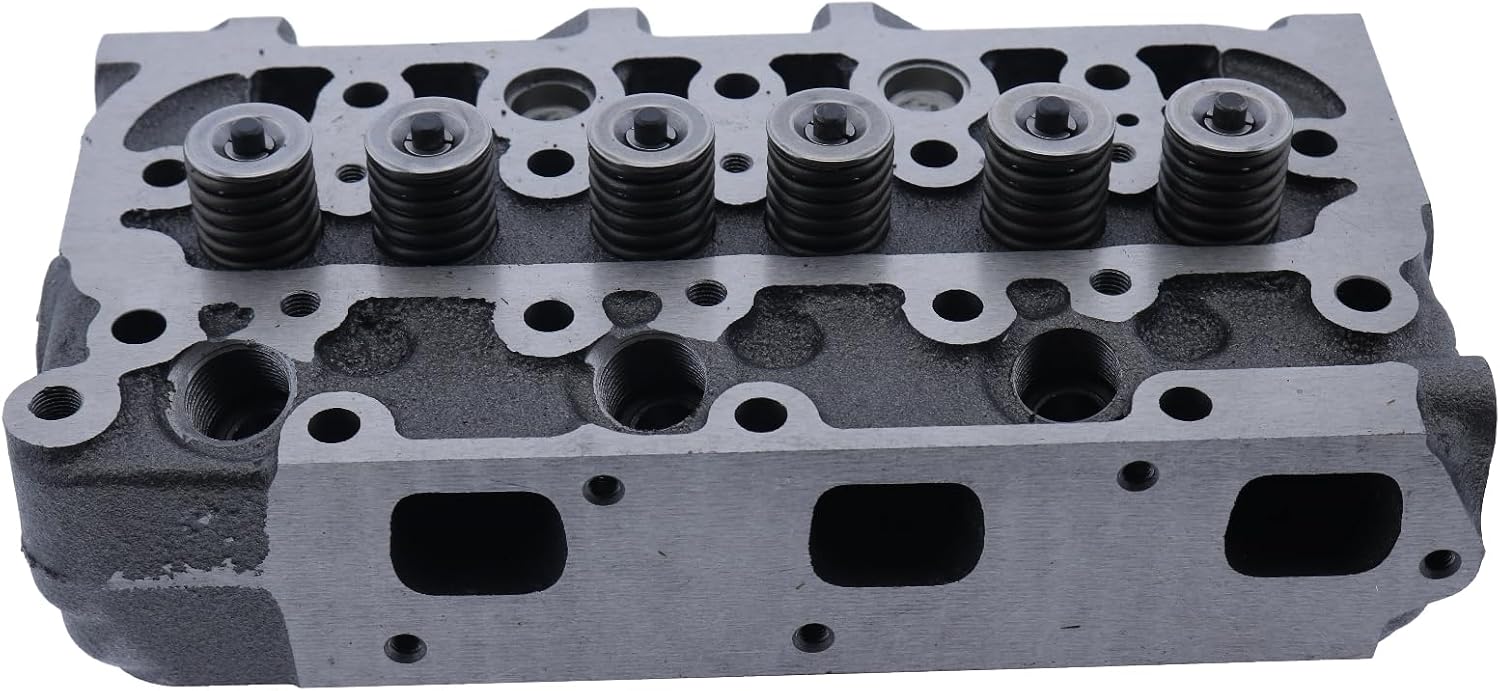 FridayParts Complete Cylinder Head 16689-03049 1J092-03040 1668903049 Compatible for Kubota Engine D722 D722-E2B D722-B D722-BB D722-EB D722-T D722-E4B D722-E3B Replacement