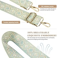 Vista 56 de KETIEE Bolso cruzado transparente, aprobado para estadios, para conciertos, eventos deportivos, festivales