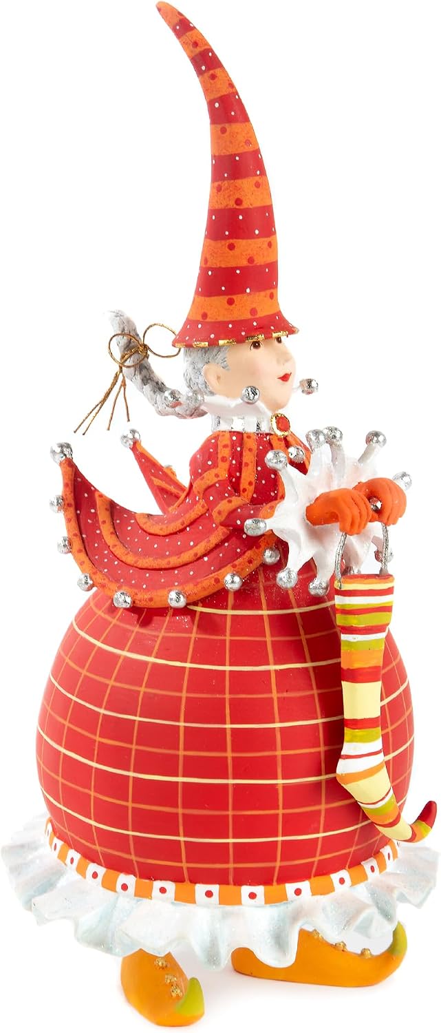 MACKENZIE-CHILDS Patience Brewster Dash Away Figurine, Mrs. Santa