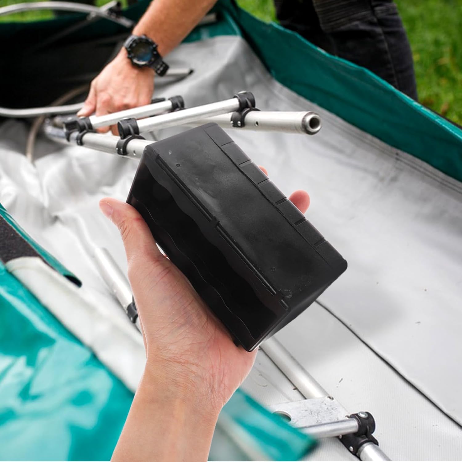 Plastic Board Handle Ergonomic Sup Grip Replacement for Inflatable Boards Lightweight Design Comfortable Handprint for Enhanced Control and Stability Water