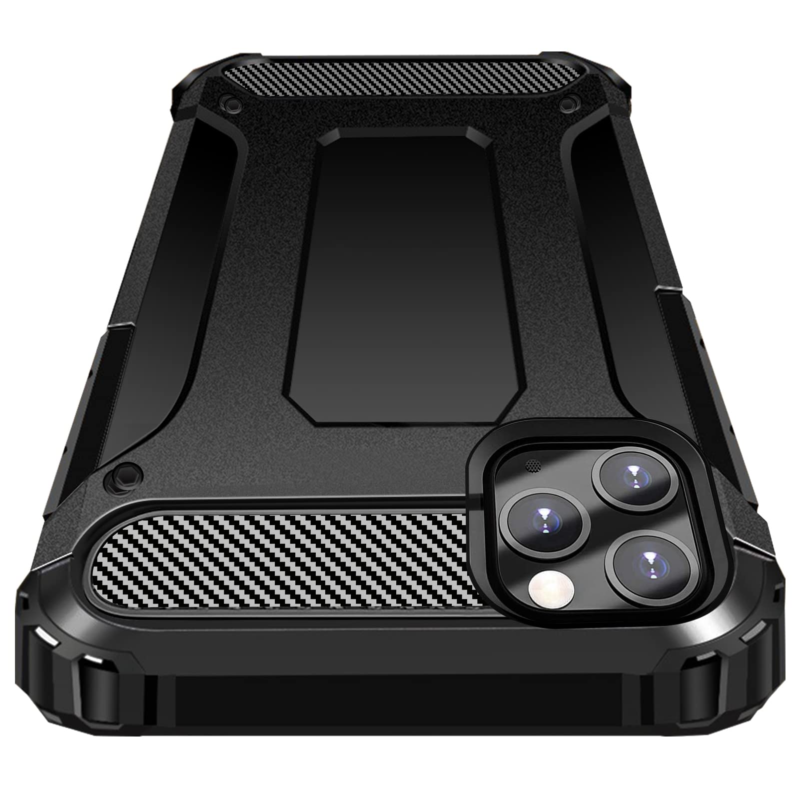 WZOYXOC と互換性のある iPhone 11 Pro 用の ケース 耐衝撃 PC 対応 落下衝撃吸収 TPU スマホ 防塵 軽量 薄型 擦り傷防止 取り出し易い 携帯カバー 落下防止 超耐久 おしゃれ 人気 オシャレ 黒 RP12-11P-HEI