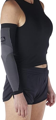 Miniatura 4 de Mojo Compression Socks - Talla extra ancha 5XL - Mangas de compresión de linfedema para brazos, mujeres y hombres, 20-30mmHg, negro, XXXXX-Large