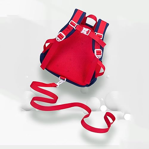 Miniatura 9 de Wenfyes Mochila para niños y niñas, mochila de dinosaurios para la escuelaviajes, mini mochila, Azul, Dinosaurio