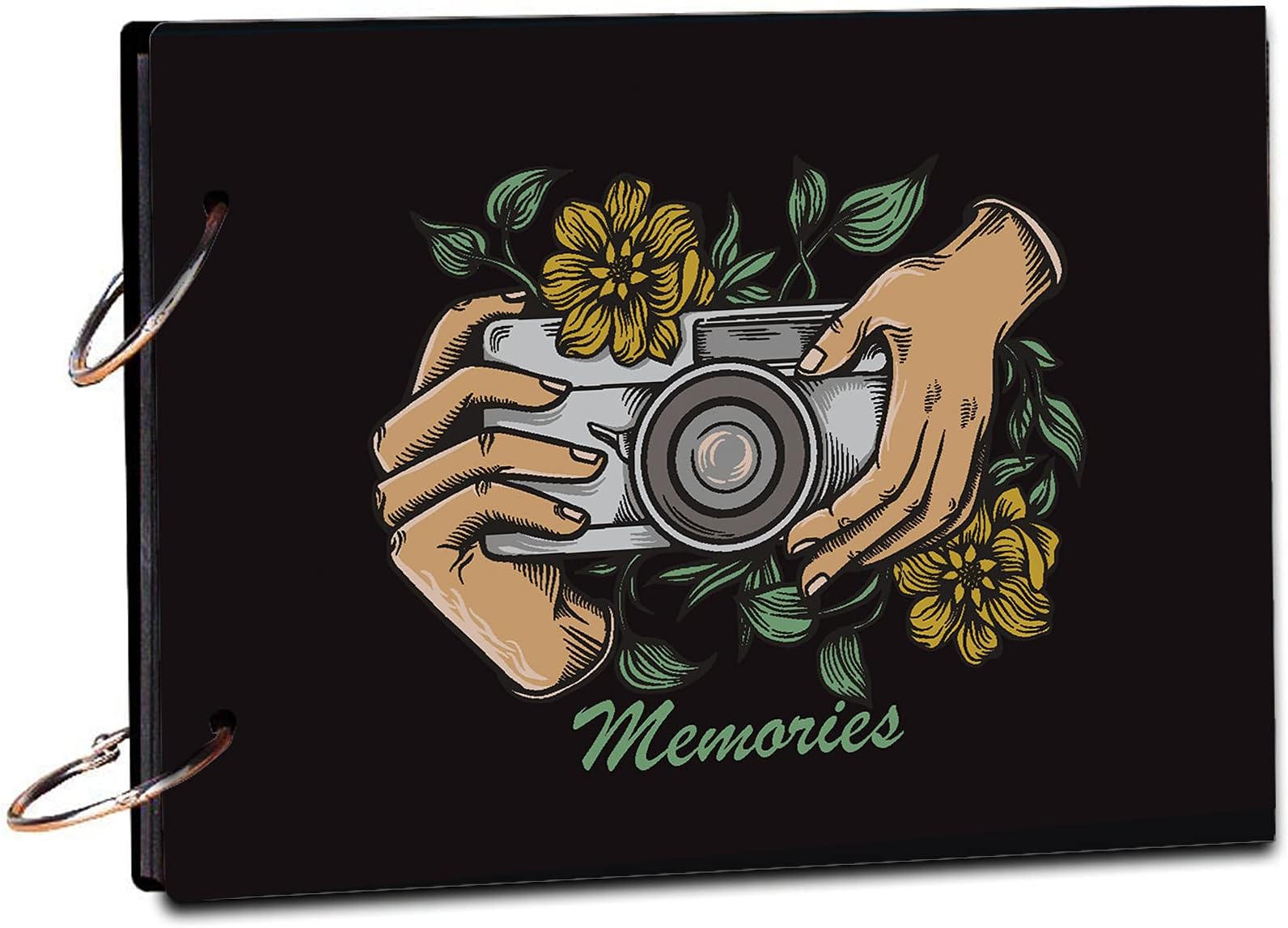 Camera Scrap Book Photo Album/Photo Dairy For Memories 20 Pages Size (8.5x6") inch