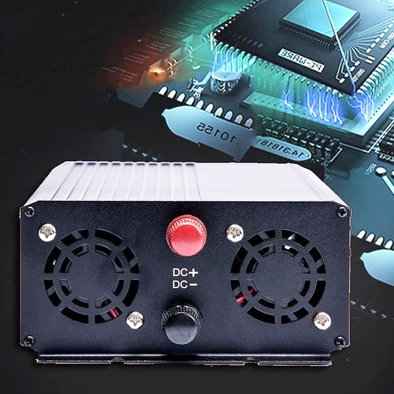 Convertitore Inverter a Onda Sinusoidale Pura da 6000 W CC 12 V/24 V/48 V/60 V/72 V, Ingresso CC, Uscita CA, Inverter Solare a Bassa Frequenza 110 V/240 V(Size:60v to 110v)