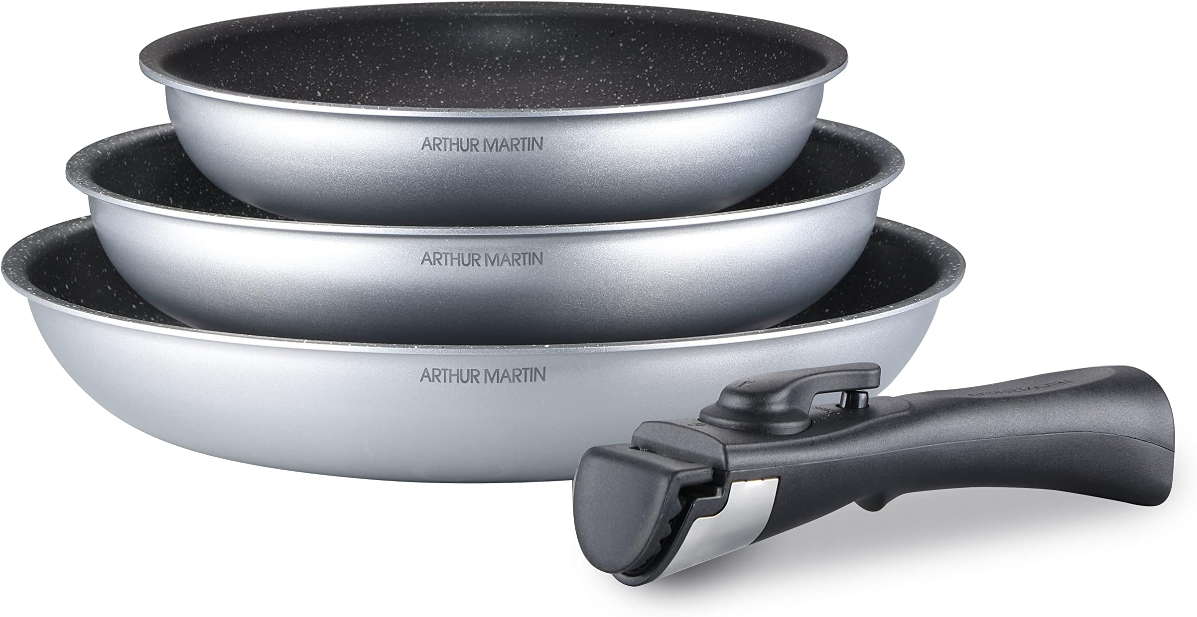 Poêle 20 cm en inox INOX PRO Tous feux dont Induction - Conforama