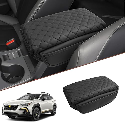 Vista 50 de SKTU Funda para reposabrazos Subaru Ascent 2019-2025 2023-2025, funda de consola central de ascenso 2023 2024 2025, accesorios de ascenso, Ascent