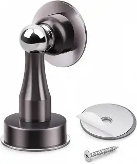 マ式ドア 防水・防錆, ス製ドア - グ | コンポジット素材 タイル・ガラス・木材・金属面対応 シとス鋼 穴あけ不要の粘着式 壁付け・床付け対応 防水・防錆仕様 室内ドア用 ドア保護、壁床兼用、静音設計
