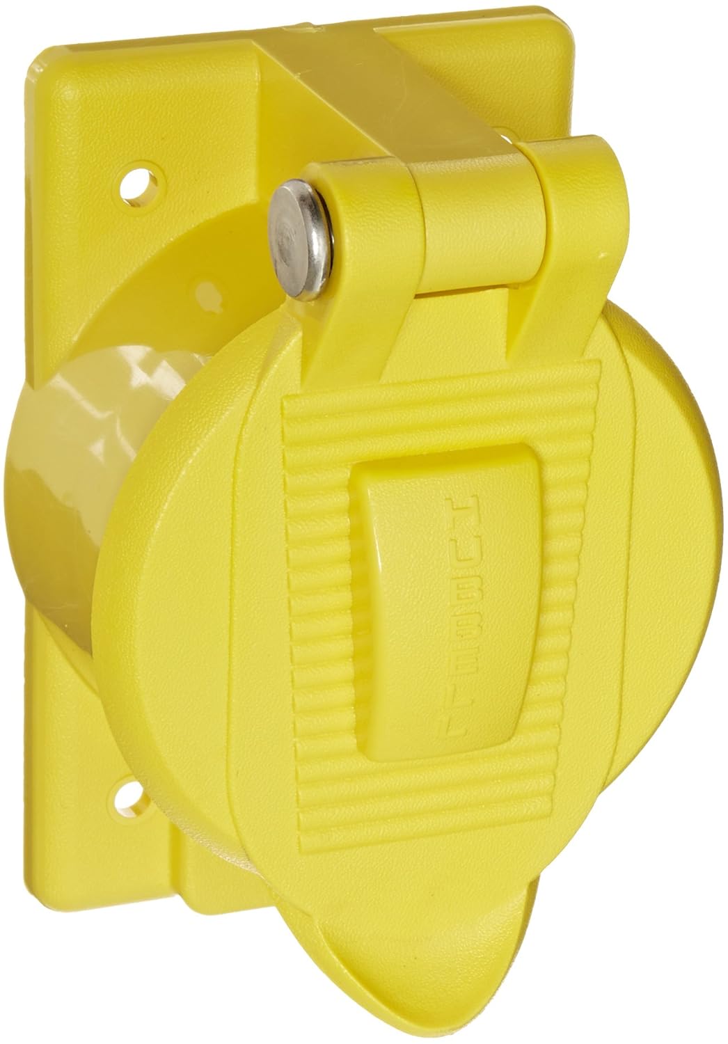 Hubbell Wiring Device-Kellems Cover, Weatherproof, Yellow (HBL77CM74WO)