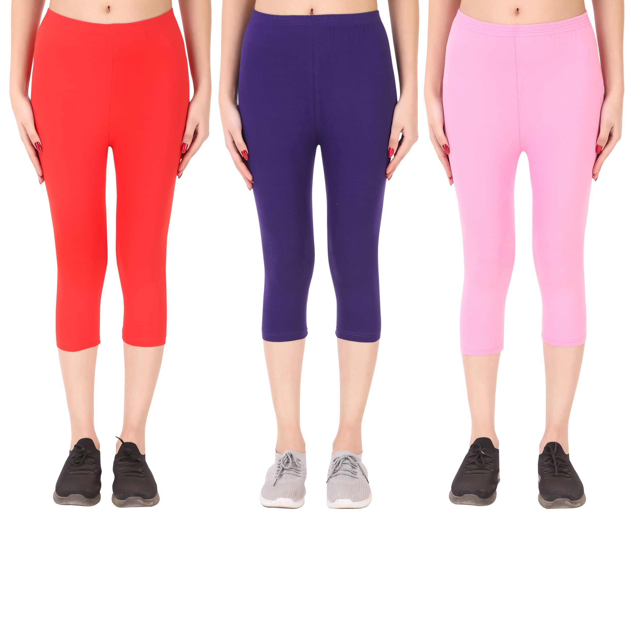 irana Women Cotton Lycra 3/4th Capri-picture-49