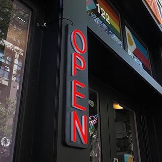 HiNeon 26"x5" Outdoor Open Sign