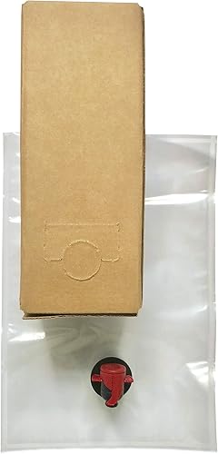 Kits de bolsa de vino de 1.5 litros [alternativa a botellas de vino ecológicas] - Botella, almacena y dispensa fácilmente tus vinos, perfecto para