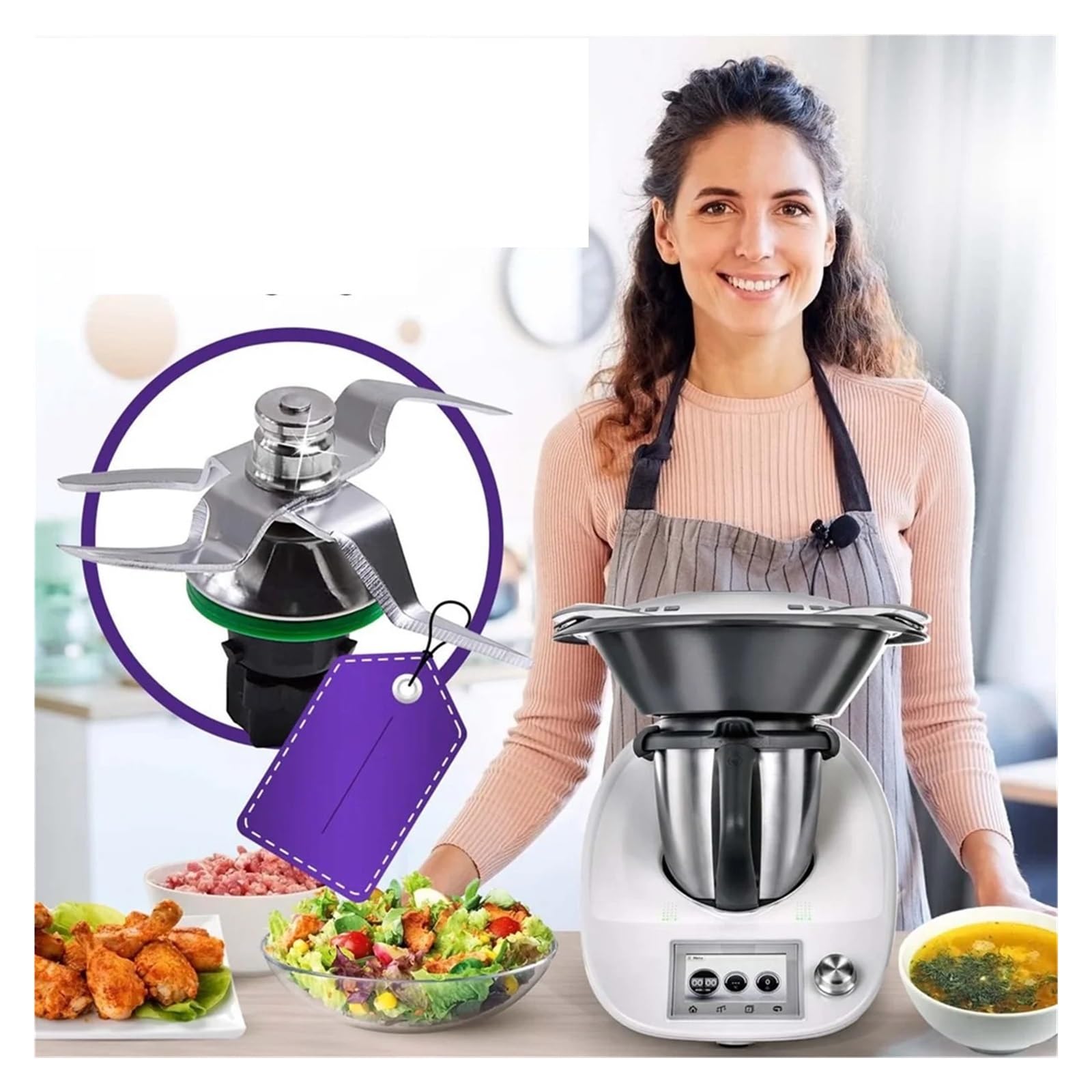 Amazon.com: XFHDHR Mixing Knife Replacement Compatible for