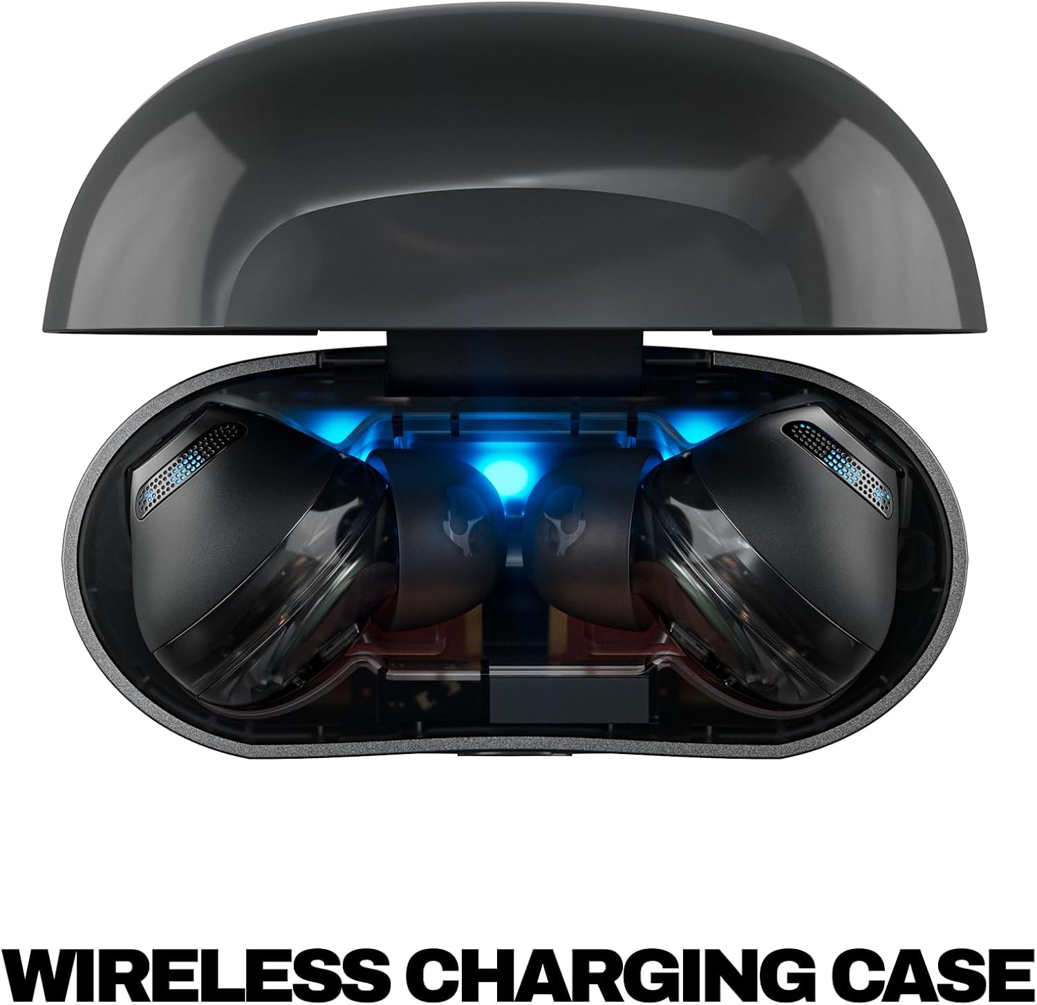 Skullcandy Rail ANC Wireless Earbuds, Bluetooth Headphones, Active Noise Cancelling, Up to 38 Hours Battery, Microphone for iPhone Android, Customizable via Skull-iQ App - True Black - Image 6