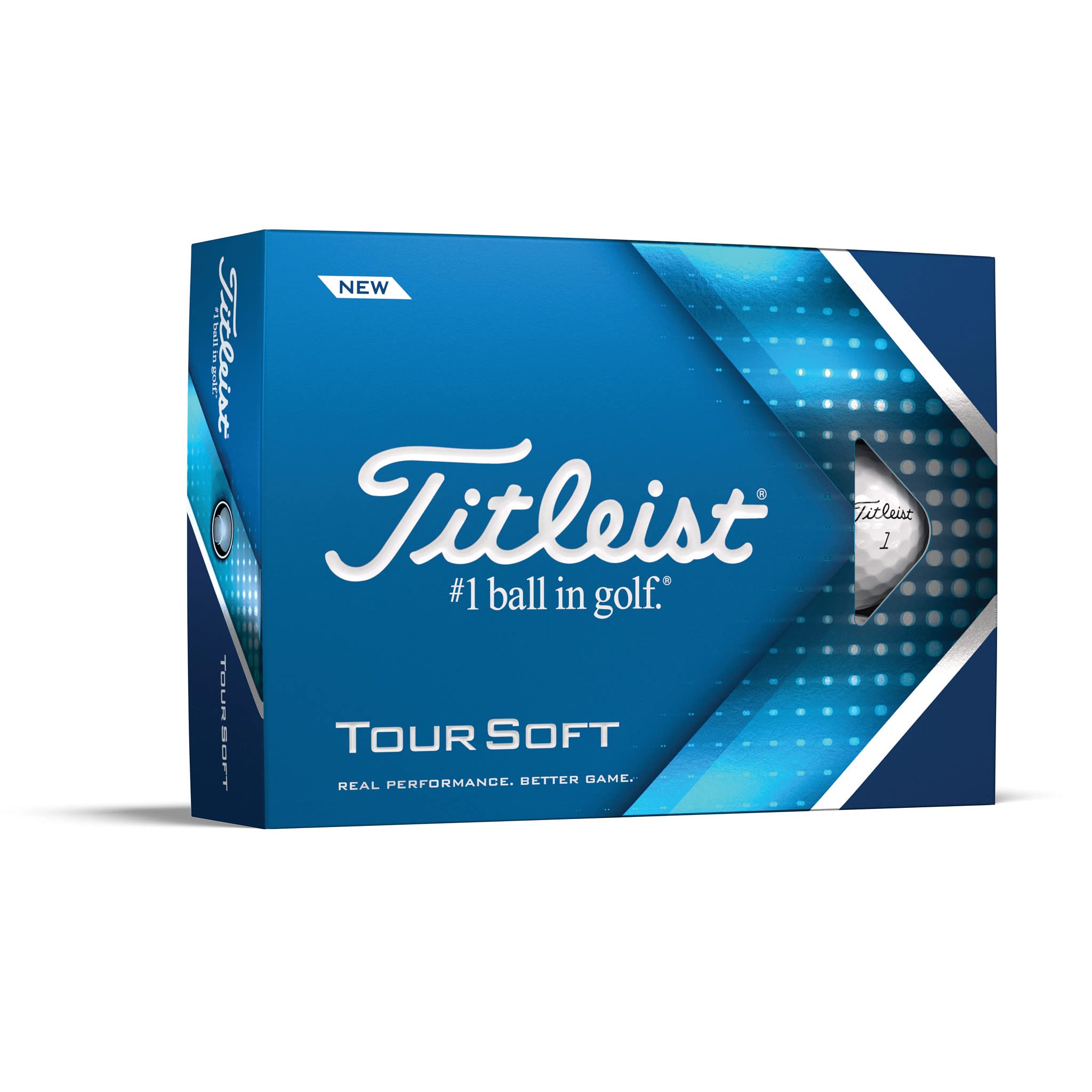 Titleist2022 Tour Soft Golf Balls, 1 Dozen (Pack of 12)