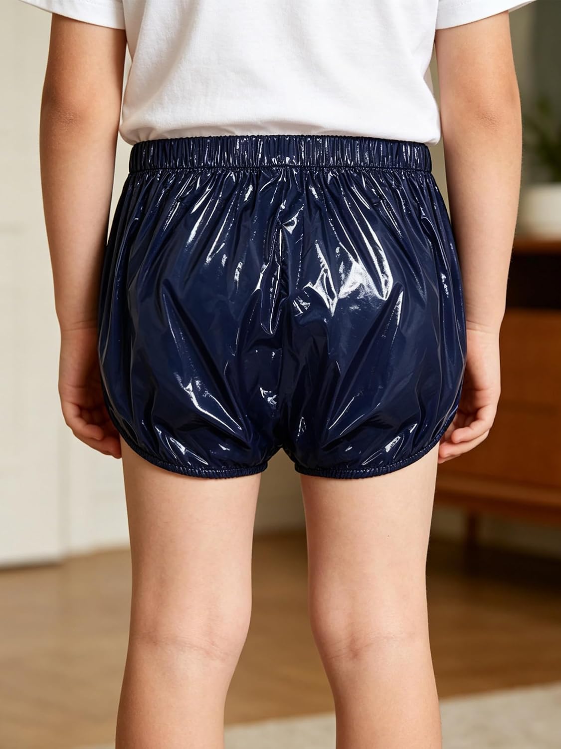 Swim Shorts for Unisex Kids Diaper Covers Waterproof Special Needs Swimwear for Incontinence