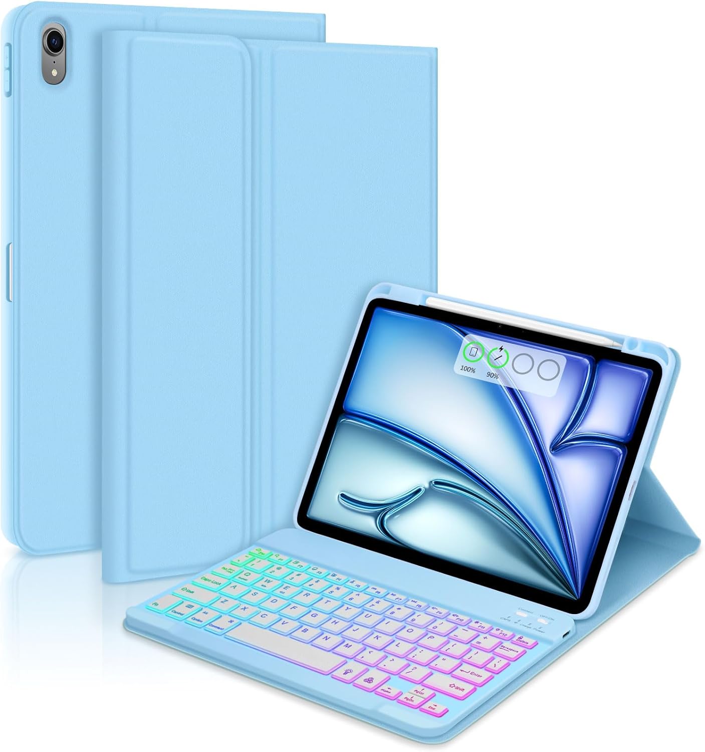 GOOJODOQ Colors Backlit Keyboard Case for iPad Air Philippines