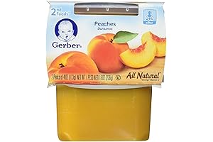 Gerber 2nd Foods Organic Peach Baby Food Puree