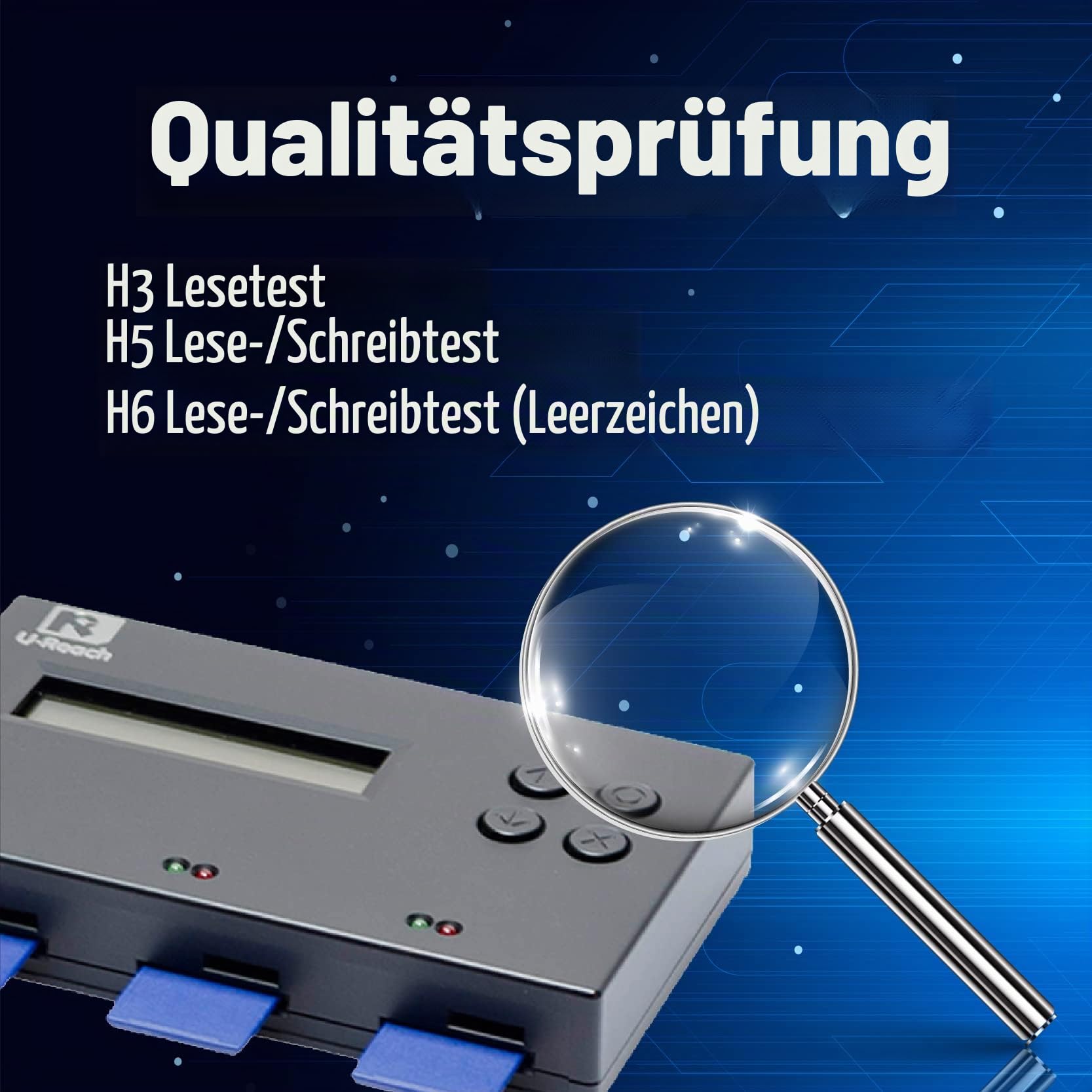 UReach SD312N SD-Karte Duplikator MicroSD-Kartenkopierer 1 bis 2 TF-Speicherkarte Kopierstation für Raspberry Pi System Backup Media Duplikation