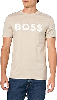 BOSS Men's Bold Logo Short-Sleeve Jersey T-Shirt